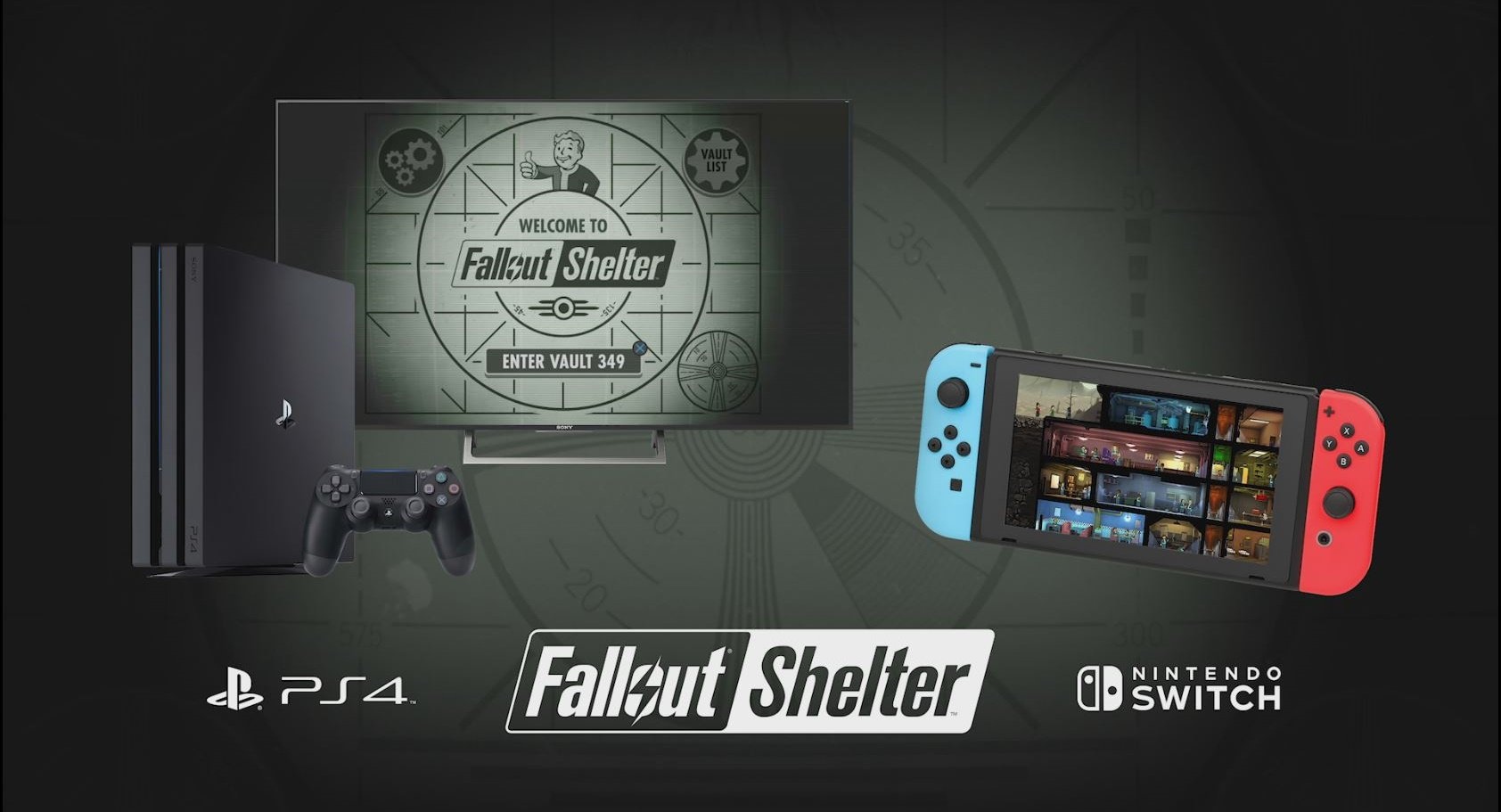 FalloutShelter на PS4 и на Nintendo Switch уже доступна